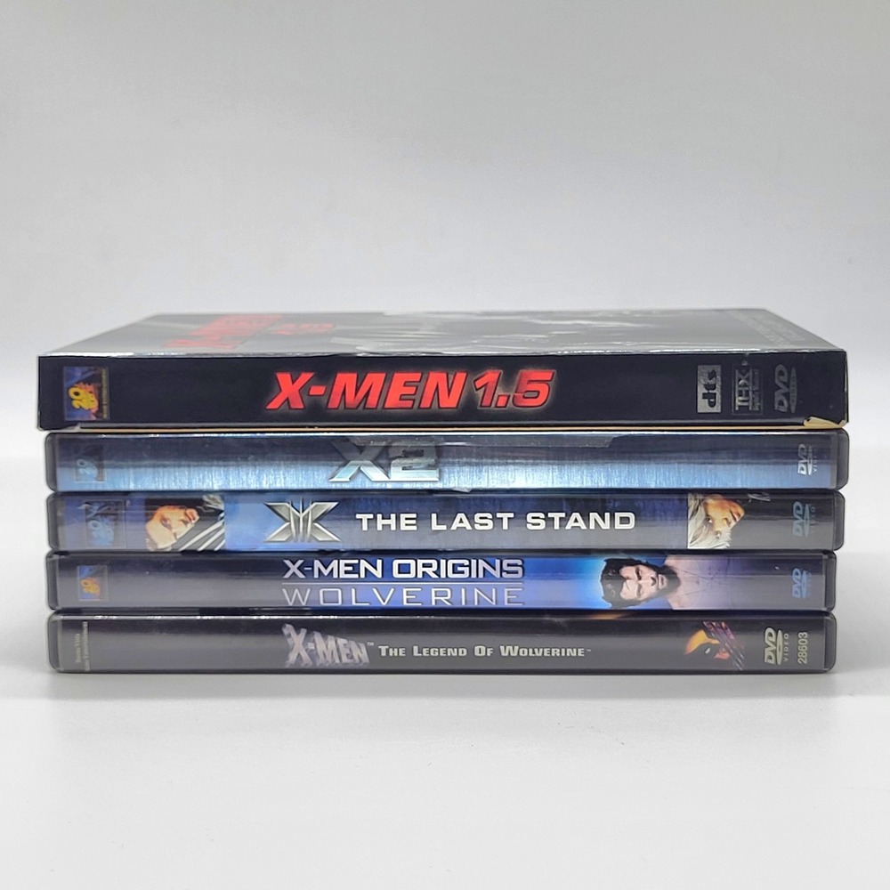 X-Men DVD Lot Wolverine X2 Last Stand X-Men 1.5 Marvel Collection 5 Movies - Picture 3 of 8